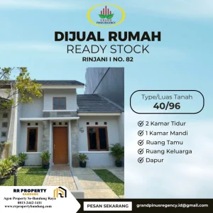 Rinjani I No. 82 – Rumah Ready Stock Type 40/96