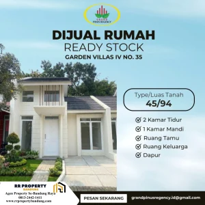 Garden Villas IV No. 35 – Rumah Ready Stock Type 45/94